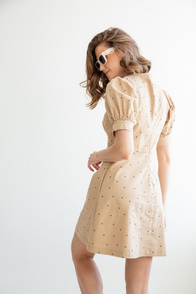Платье Ertanno 2219-беж - фото 6