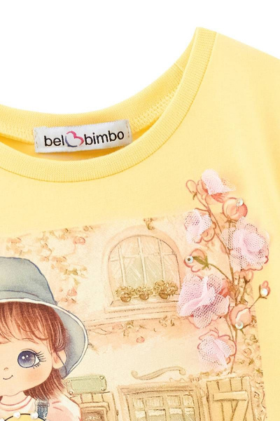 Платье Bell Bimbo 220012 св.желтый - фото 2