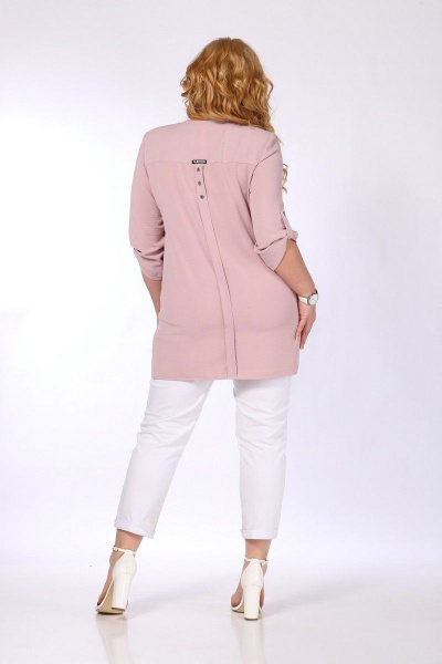 Блуза SOVITA M-789 грязно-розовый - фото 5
