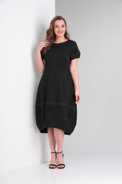 Платье SVT-fashion 404 черный - фото 1