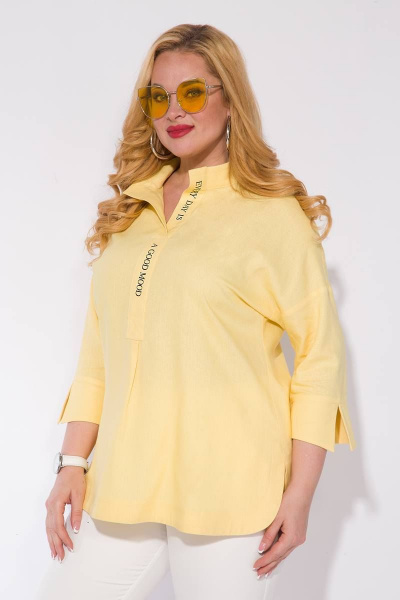 Рубашка Liliana 1076 лимонный - фото 2