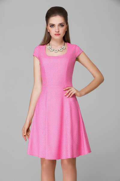 Платье Гота 3.0370 розовый - фото 1