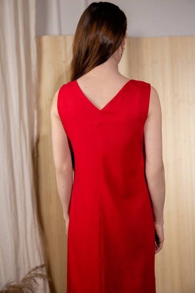 Платье Daloria 1739R красный - фото 5