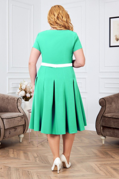 Жакет, платье Ninele 1178 светло-зеленый - фото 4