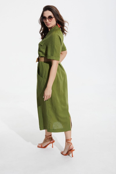 Платье MALI 422-024 зеленый - фото 8
