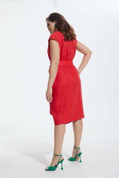 Платье MALI 422-034 красный - фото 8