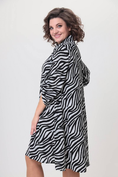 Платье Danaida 2105-3 зебра - фото 6