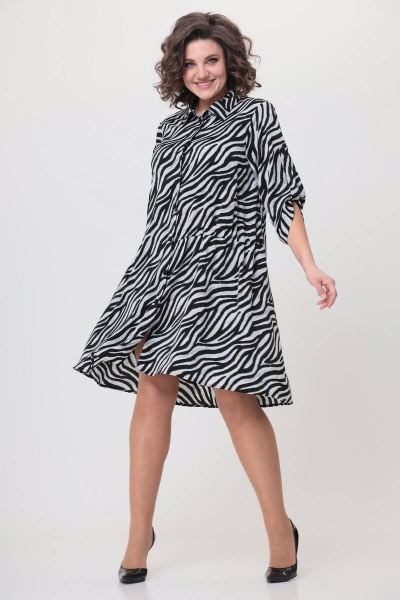 Платье Danaida 2105-3 зебра - фото 3