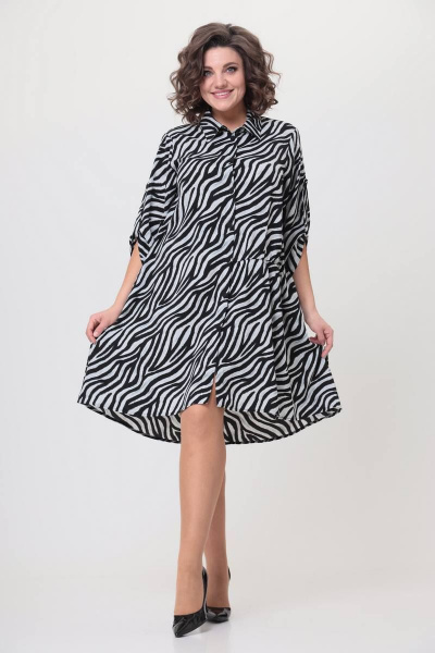 Платье Danaida 2105-3 зебра - фото 2