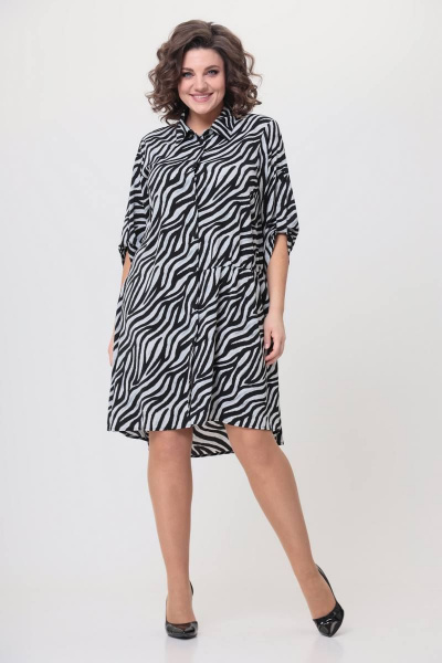 Платье Danaida 2105-3 зебра - фото 1