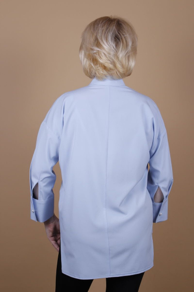 Блуза MIRSINA FASHION 14820012 голубой - фото 2