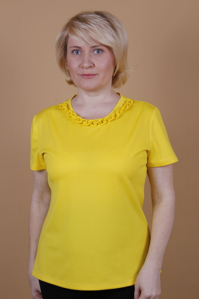 Блуза MIRSINA FASHION 16070013 желтый - фото 1