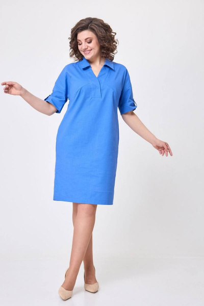 Платье Ollsy 1601 голубой - фото 1