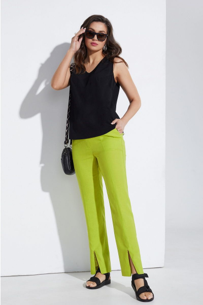 Блуза, брюки, жакет Lissana 4518 зеленый - фото 4