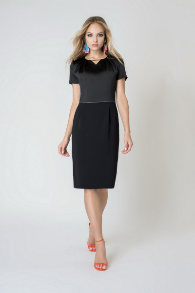 Платье Elema 5К-8696-1-170 черный - фото 1