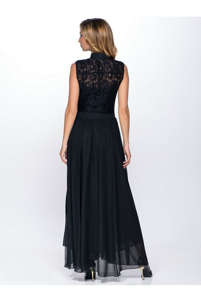 Платье AMORI 9090 черный - фото 2