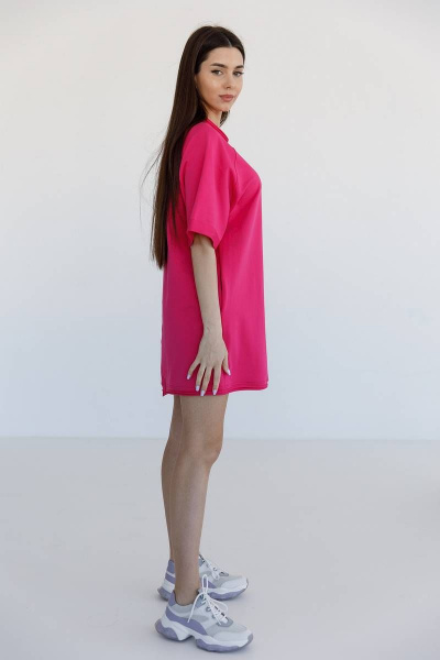 Платье Ivera 1039 розовый - фото 7