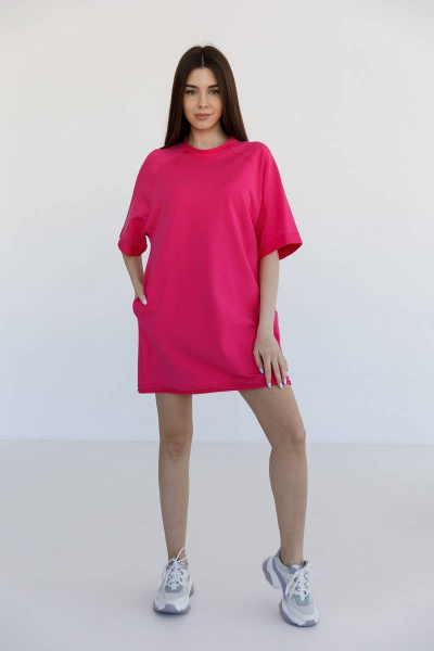 Платье Ivera 1039 розовый - фото 6
