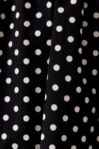 Платье Панда 105180w черно-белый - фото 4