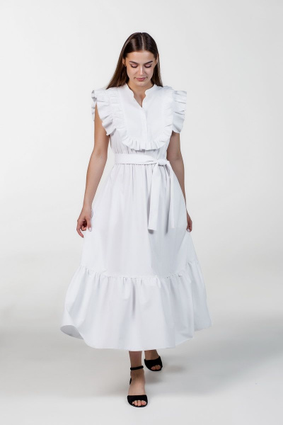 Платье Atelero 1002 белый - фото 5