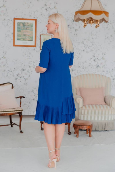 Платье ASV 2521 синий - фото 2