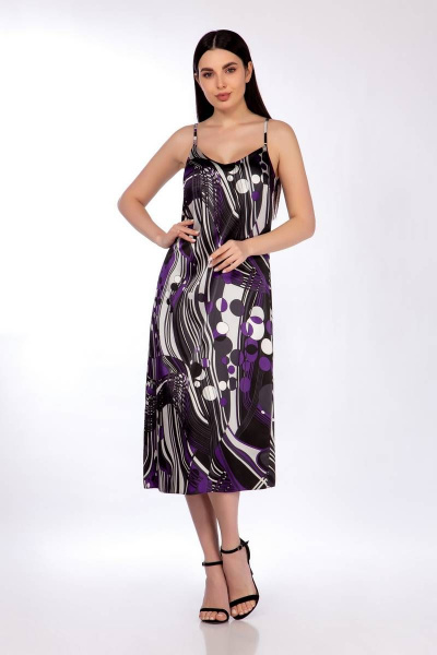 Платье LaKona 1445 индиго - фото 1