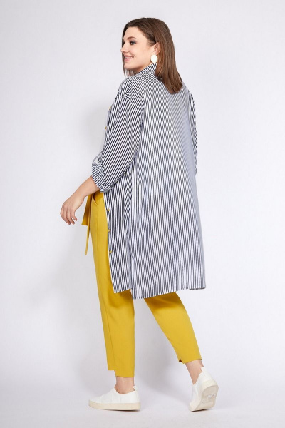 Блуза, брюки, топ Милора-стиль 989 желтый - фото 2