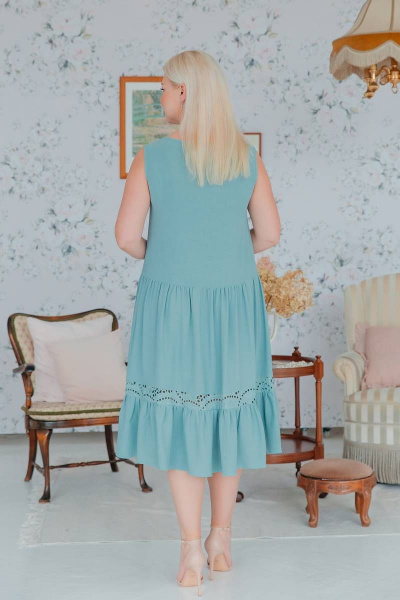 Блуза, платье ASV 2523 мята - фото 4