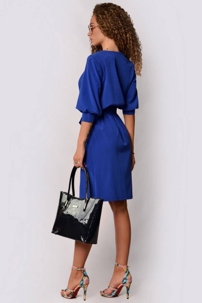 Платье PATRICIA by La Cafe F14859 ярко-синий - фото 2