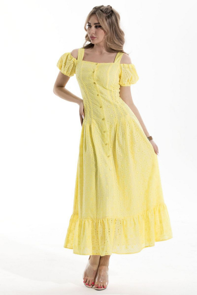 Платье Golden Valley 4826 желтый - фото 1