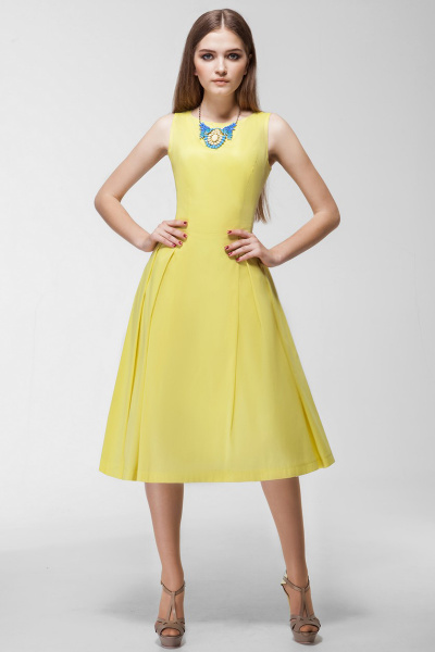 Платье Гота 3.0511 желтый - фото 1