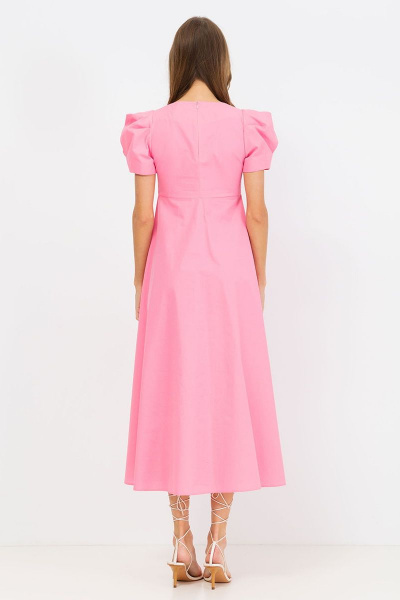 Платье Favorini 41019 розовый - фото 2