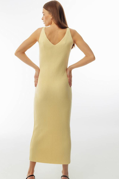 Платье Romgil 639ХТЗ светло-желтый - фото 3