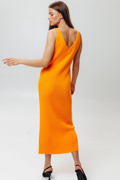 Платье Romgil 639ХТЗ оранжевый - фото 3