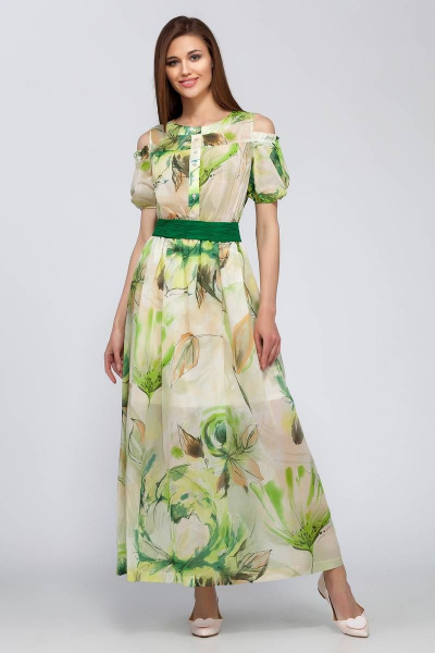 Платье LaKona 955 зеленый - фото 1