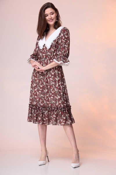Платье Romanovich Style 1-2380 терракотовые_тона - фото 2
