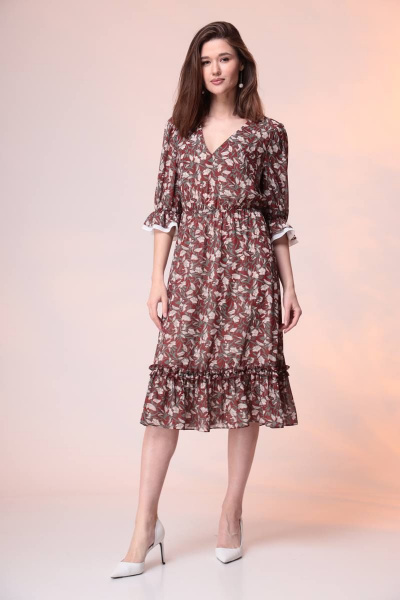 Платье Romanovich Style 1-2380 терракотовые_тона - фото 6
