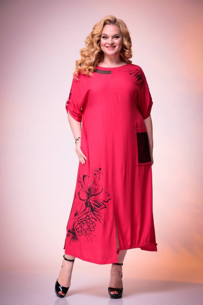 Платье Romanovich Style 1-2375 малиновый - фото 1