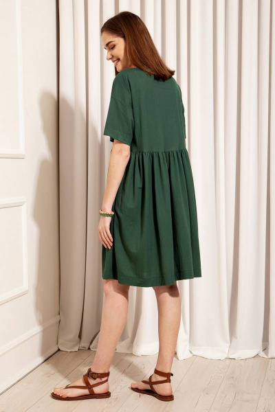 Платье S_ette S5062 зеленый - фото 5
