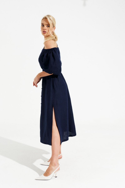Платье Prestige 4475/170 темно-синий - фото 3