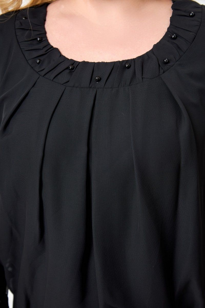 Платье Anelli 142 черный - фото 3