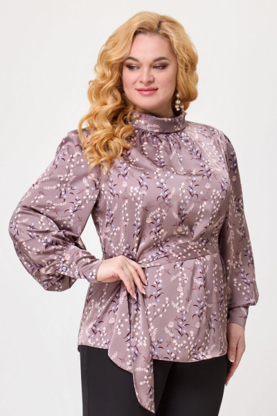 Блуза Svetlana-Style 1734 кофейный - фото 3