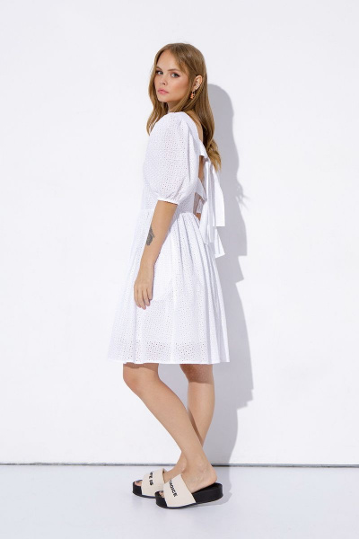 Платье PiRS 3993 белый - фото 8