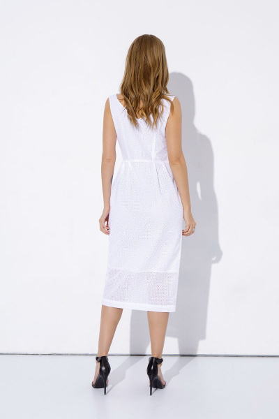 Платье PiRS 4023 белый - фото 3