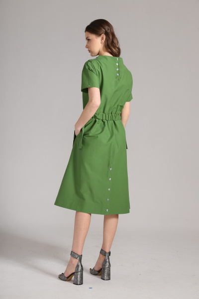 Платье Магия моды 1548 зеленый - фото 3