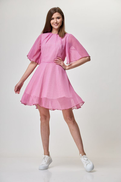 Платье DNM 030 розовый - фото 1