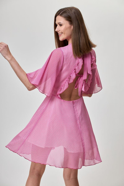 Платье DNM 030 розовый - фото 3