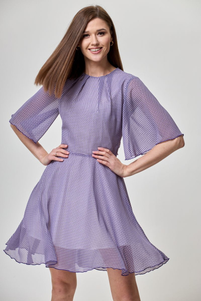 Платье DNM 030 фиолетовый - фото 1