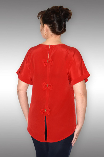 Блуза Таир-Гранд 62172 красный - фото 2