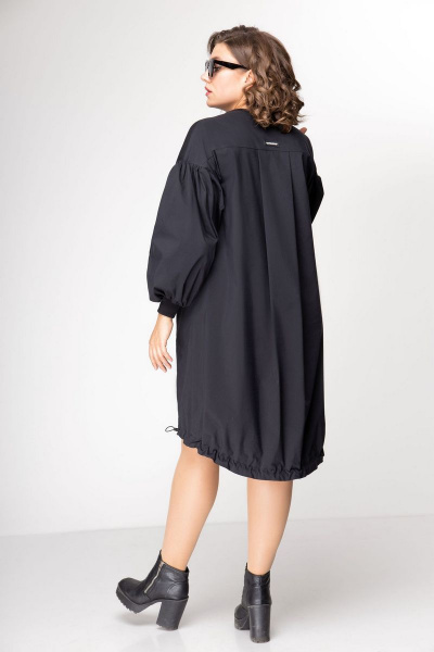 Платье EVA GRANT 133 черный - фото 3